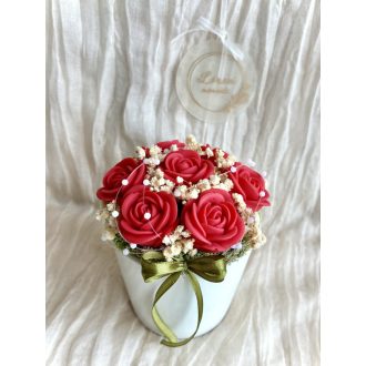 Örök rózsa box - Vörös
