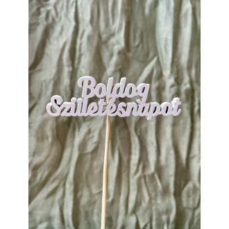 Boldog Születésnapot - Fa betűző 1.