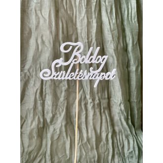 Boldog Születésnapot - Fa betűző 2.