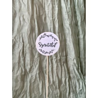 Szeretettel - Fa betűző