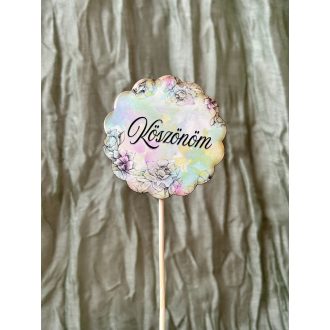 Köszönöm - Fa betűző