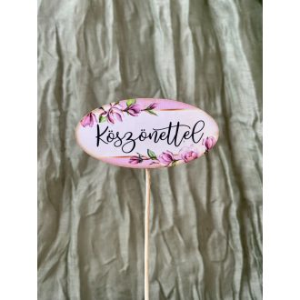 Köszönettel - Fa betűző