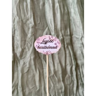 Legjobb barátnőmnek - Fa betűző