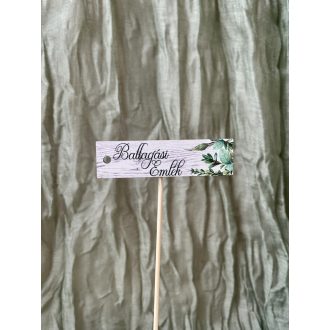 Ballagási emlék - Fa betűző