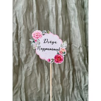 Drága nagymamámnak - Fa betűző