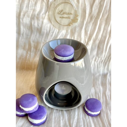 Áfonyás sajttorta macaron 